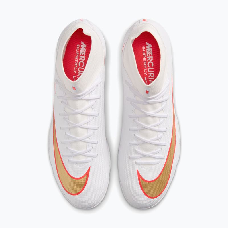 Кросівки футбольні чоловічі Nike Mercurial Superfly 11 Academy white/bright crimson/blur 3
