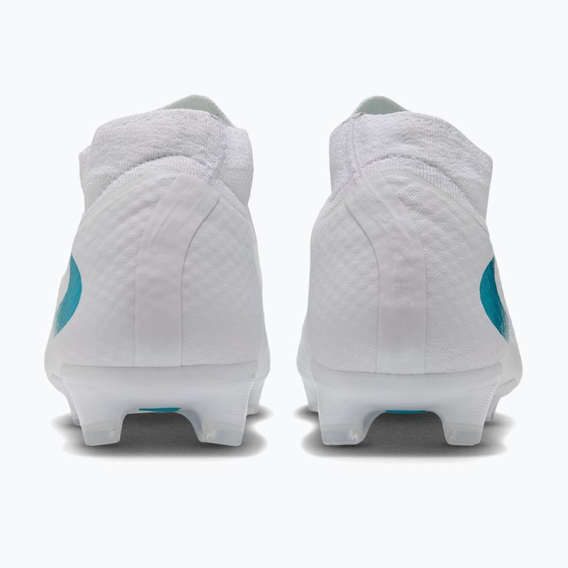 Кросівки футбольні чоловічі Nike Phantom 6 High Academy FG/MG white/white/dusty cactus 5