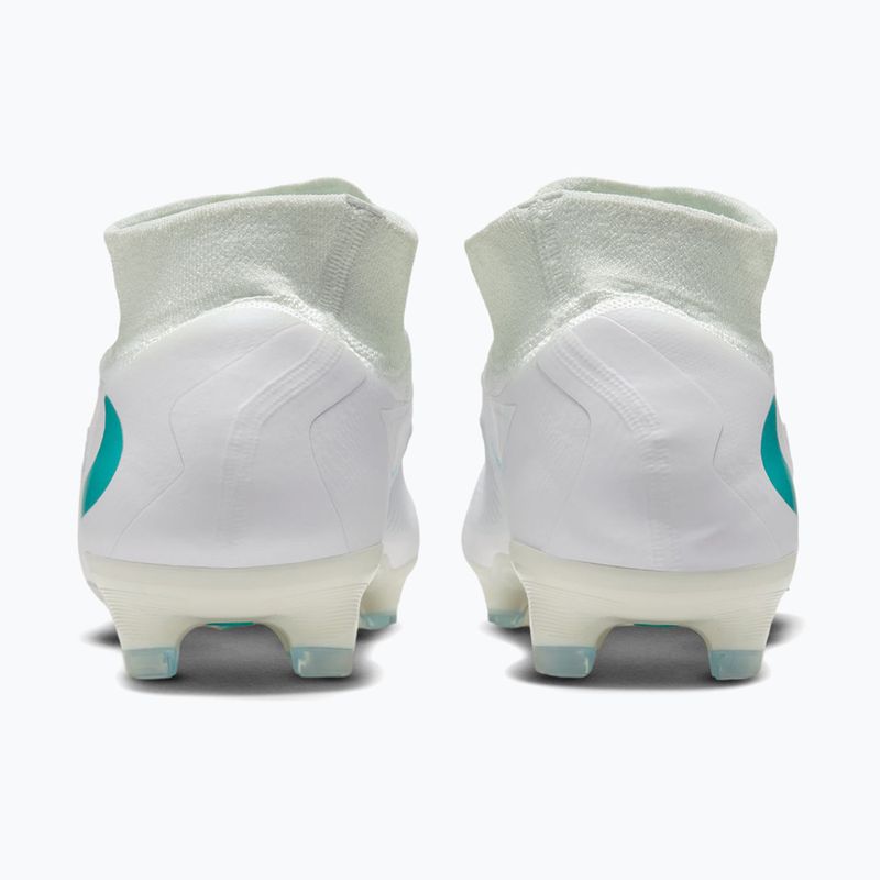Кросівки футбольні чоловічі Nike Phantom 6 High Pro FG white/white/dusty cactus 4