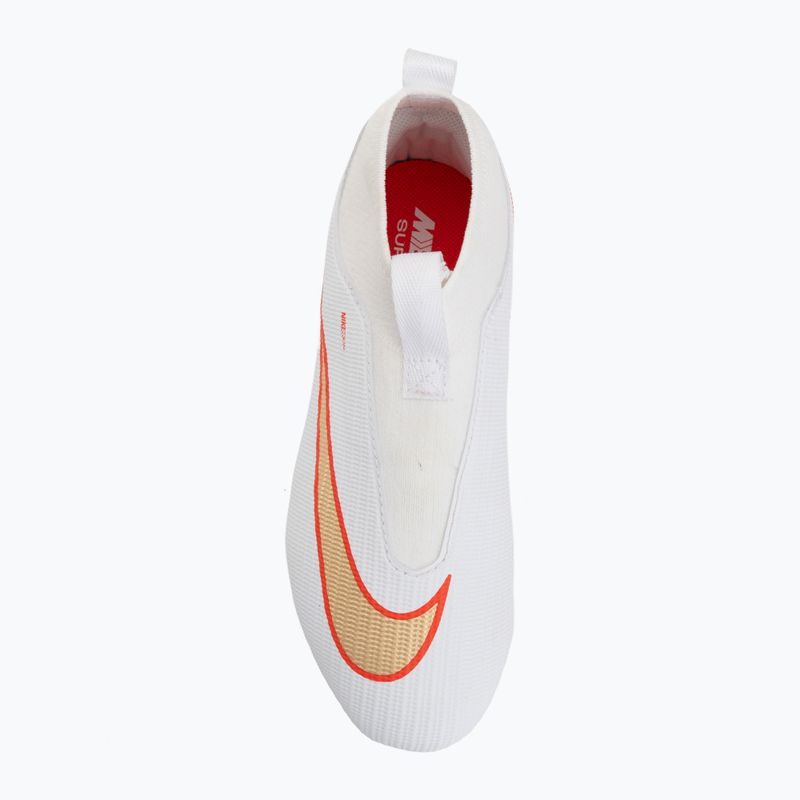 Футбольне взуття дитяче Nike Jr. Mercurial Superfly 11 Academy white/bright crimson/blur 5