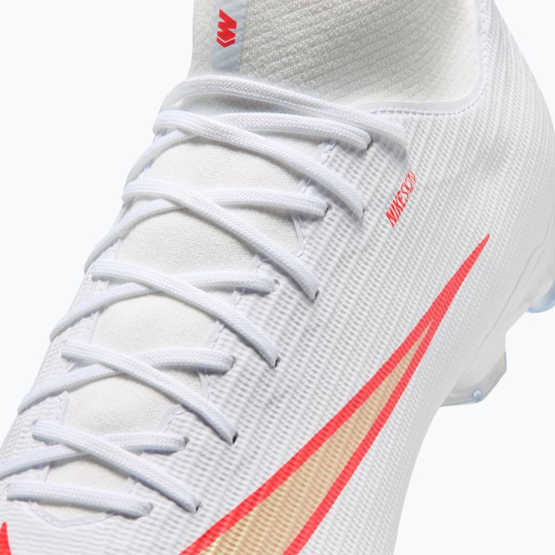 Кросівки футбольні чоловічі Nike Mercurial Superfly 11 Academy white/bright crimson/blur 6