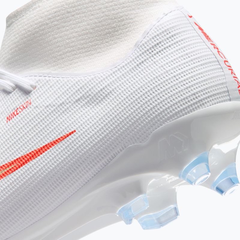 Кросівки футбольні чоловічі Nike Mercurial Superfly 11 Academy white/bright crimson/blur 7