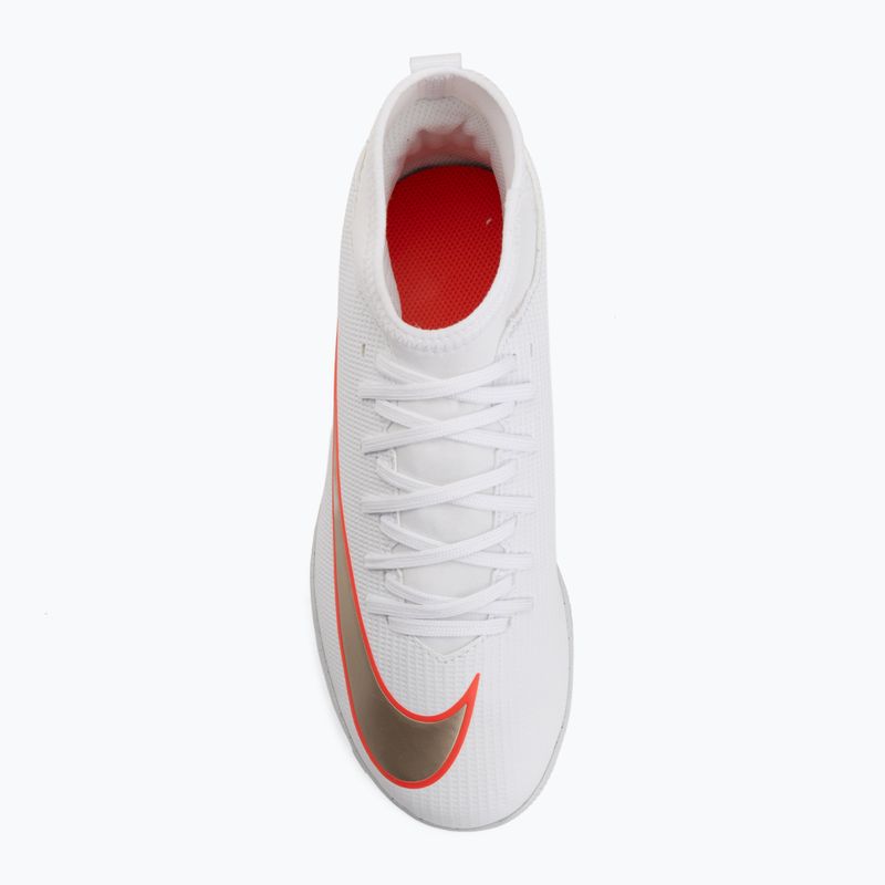 Футбольне взуття дитяче Nike Jr. Mercurial Superfly 11 Club white/bright crimson/blur 5