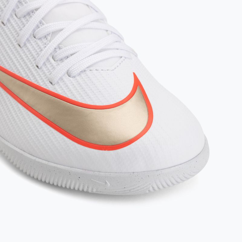 Футбольне взуття дитяче Nike Jr. Mercurial Superfly 11 Club white/bright crimson/blur 7