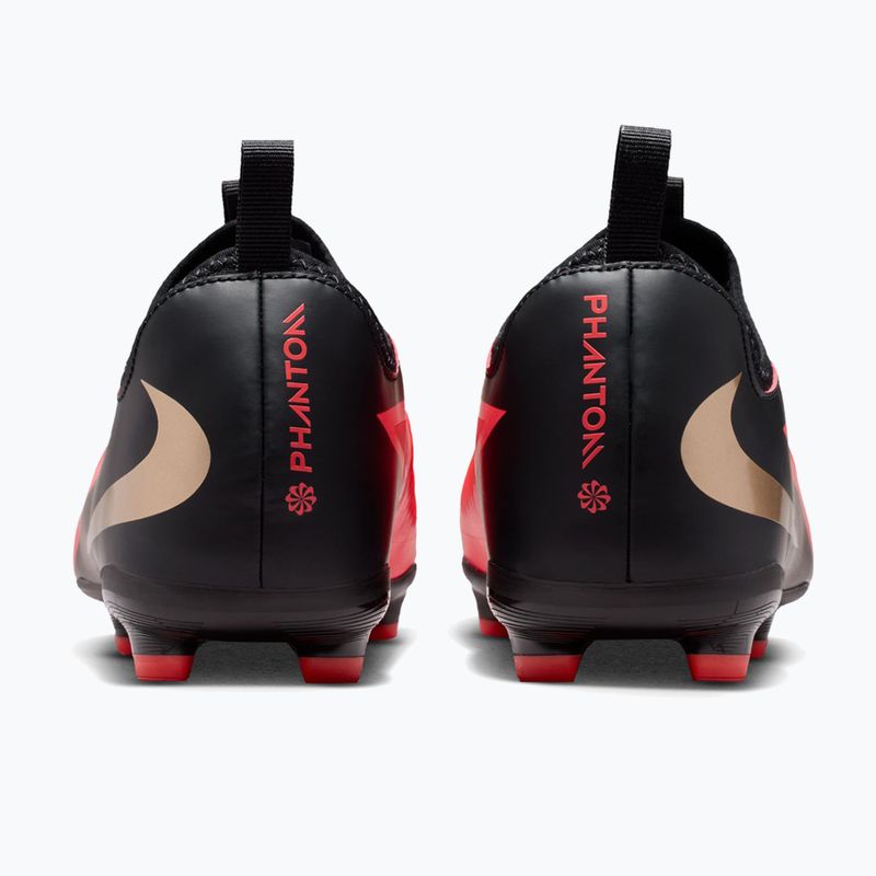 Футбольне взуття дитяче Nike Jr. Phantom 6 Low Academy bright crimson/bright crimson/black 2