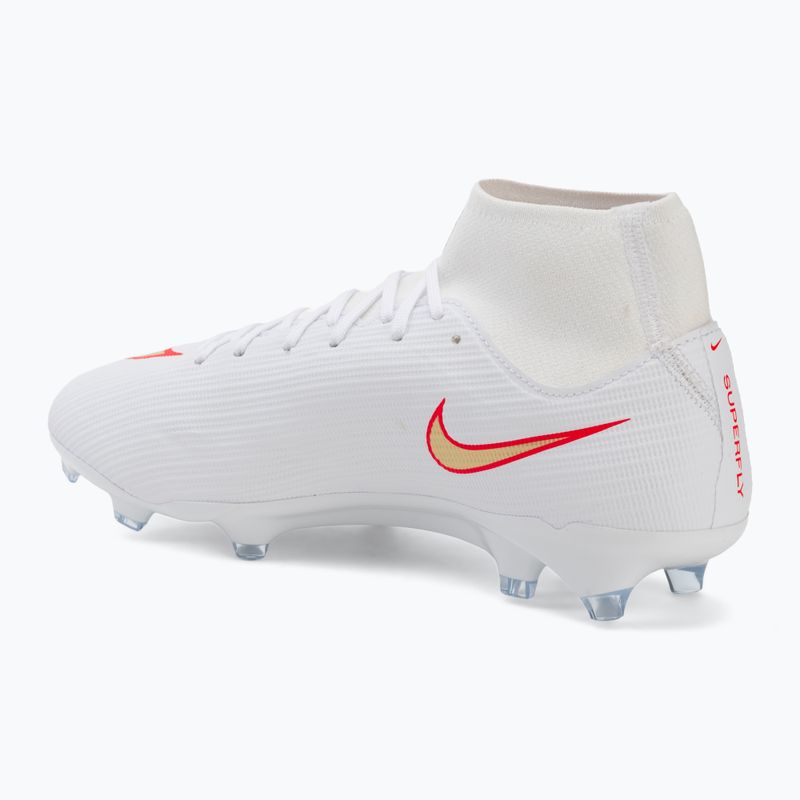 Кросівки футбольні чоловічі Nike Mercurial Superfly 11 Academy white/bright crimson/blur 3