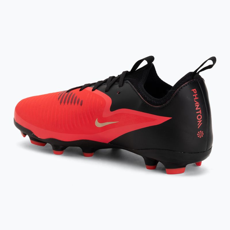 Футбольне взуття дитяче Nike Jr. Phantom 6 Low Academy bright crimson/bright crimson/black 3