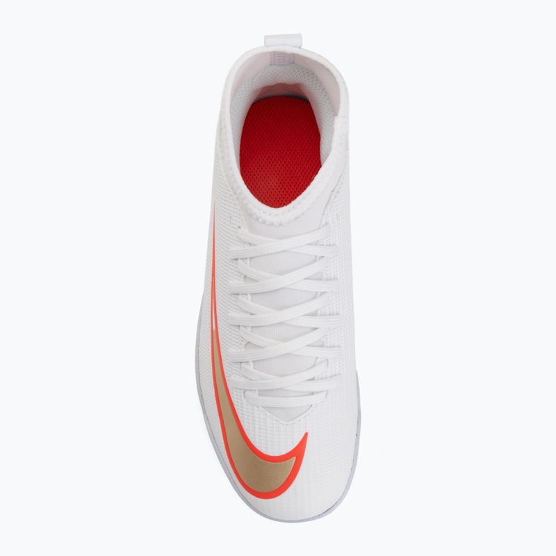 Футбольне взуття дитяче Nike Jr. Mercurial Superfly 11 Club white/bright crimson/blur 5
