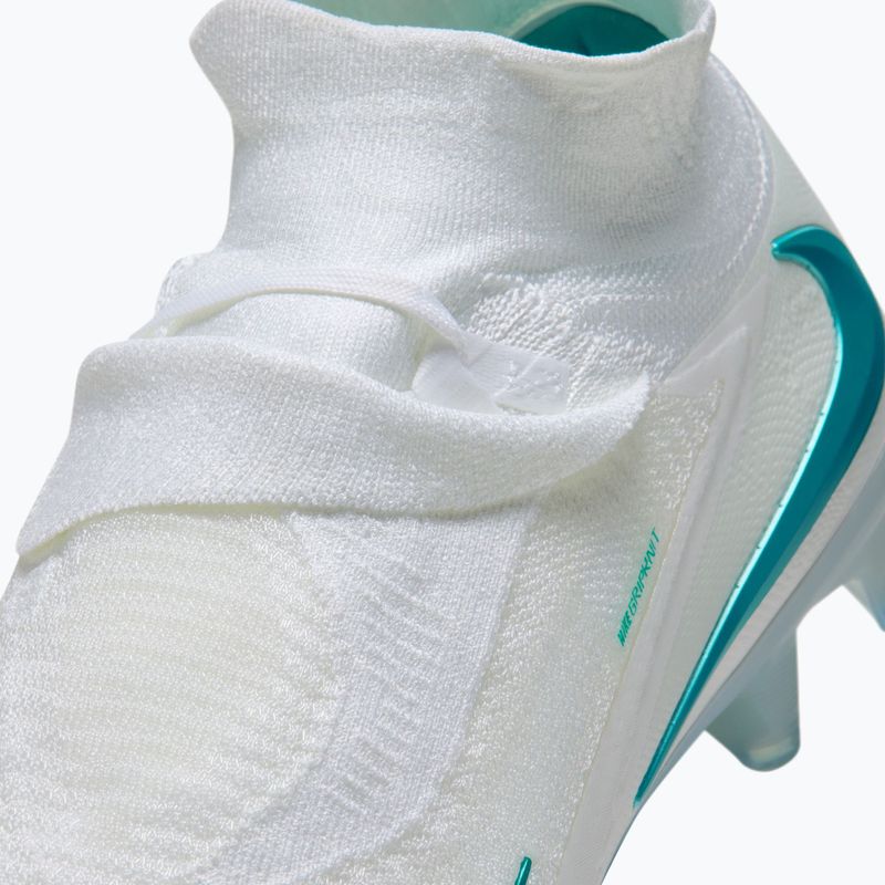 Кросівки футбольні чоловічі Nike Phantom 6 High Elite FG white/white/dusty cactus 6