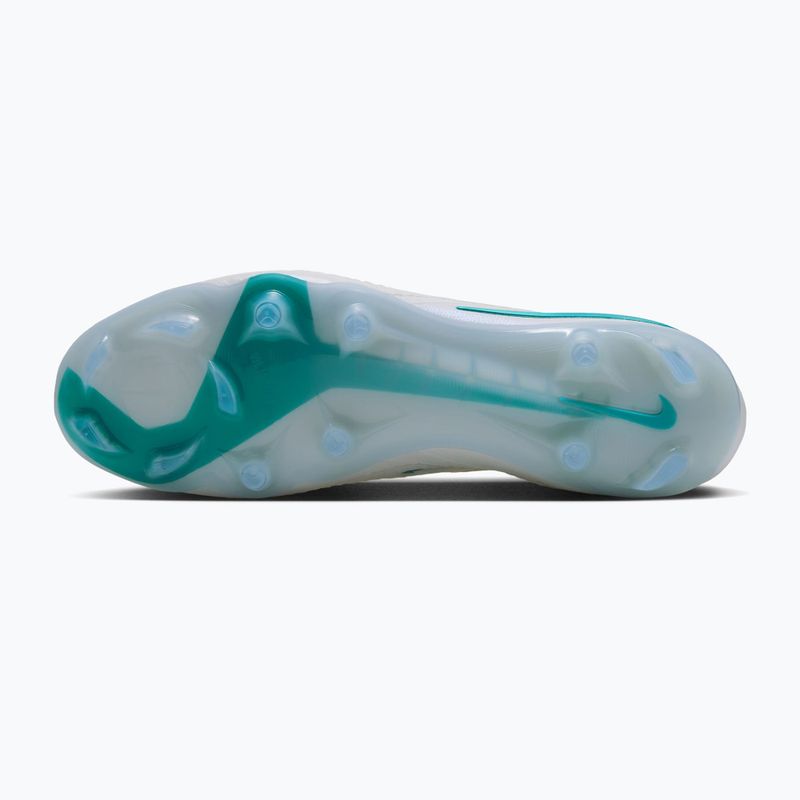 Кросівки футбольні чоловічі Nike Phantom 6 High Elite FG white/white/dusty cactus 9