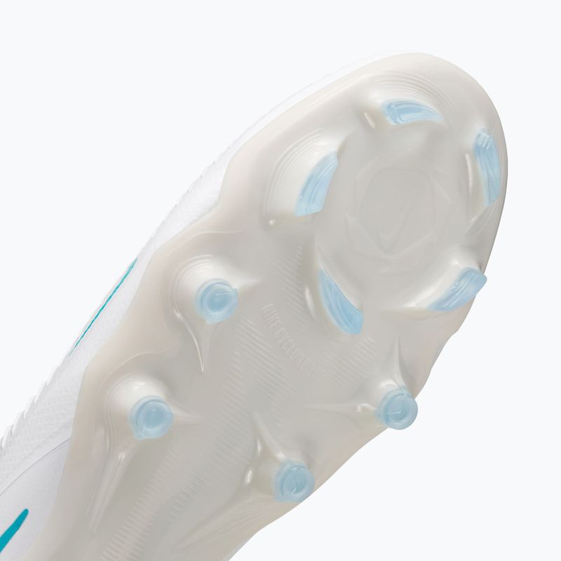 Кросівки футбольні чоловічі Nike Phantom 6 Low Pro FG white/white/dusty cactus 6