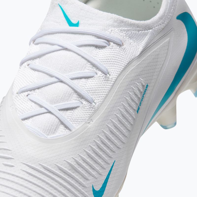 Кросівки футбольні чоловічі Nike Phantom 6 Low Pro FG white/white/dusty cactus 7