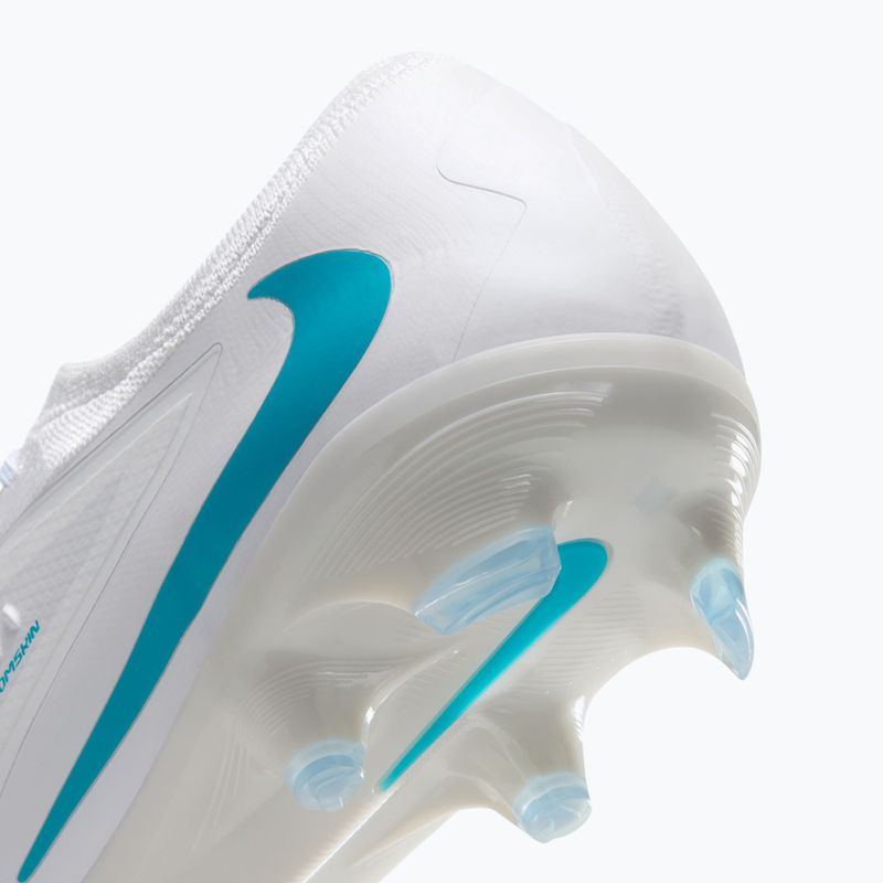 Кросівки футбольні чоловічі Nike Phantom 6 Low Pro FG white/white/dusty cactus 8
