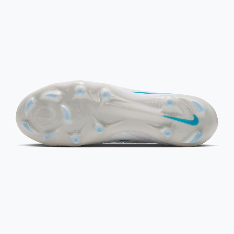 Кросівки футбольні чоловічі Nike Phantom 6 Low Pro FG white/white/dusty cactus 9
