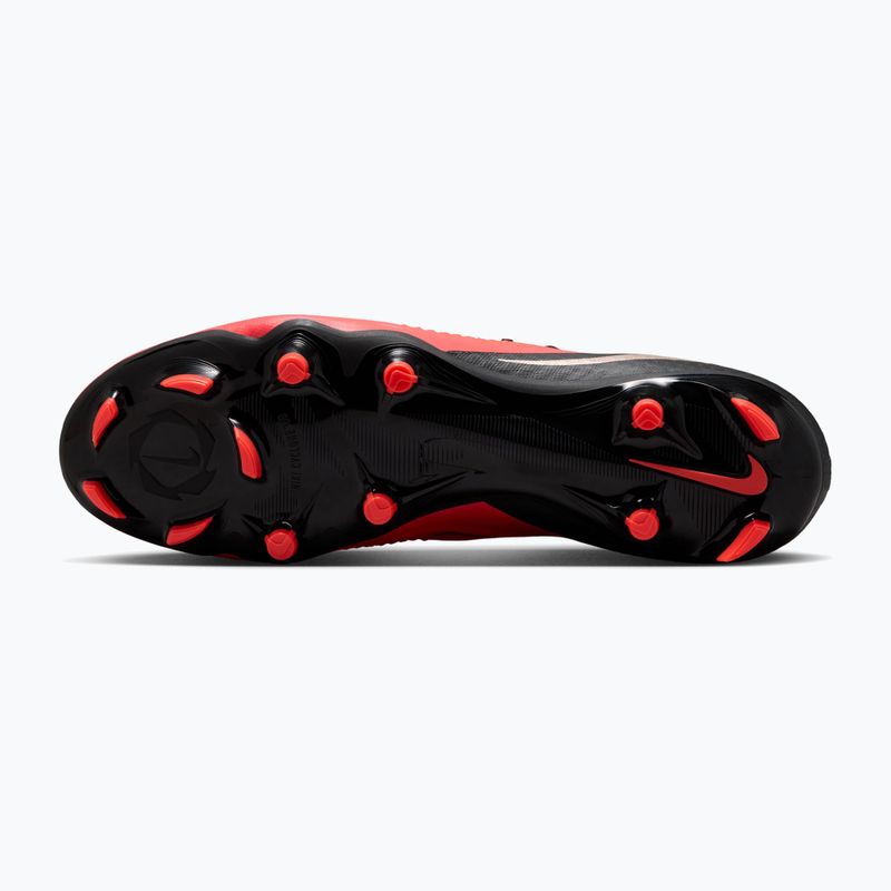 Кросівки футбольні чоловічі Nike Phantom 6 High Academy bright crimson/black/blur 4