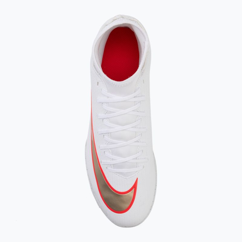 Кросівки футбольні чоловічі Nike Mercurial Superfly 11 Club white/bright crimson/blur 5