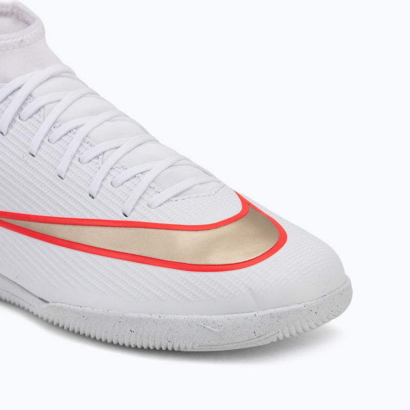Кросівки футбольні чоловічі Nike Mercurial Superfly 11 Club white/bright crimson/blur 7