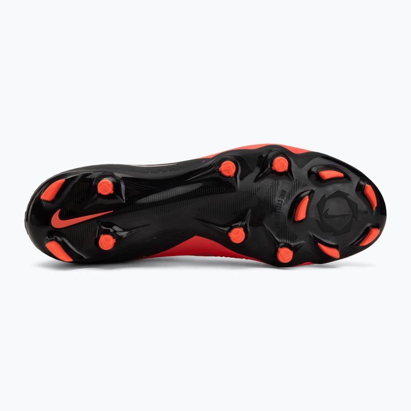 Кросівки футбольні чоловічі Nike Phantom 6 High Academy bright crimson/black/blur 4