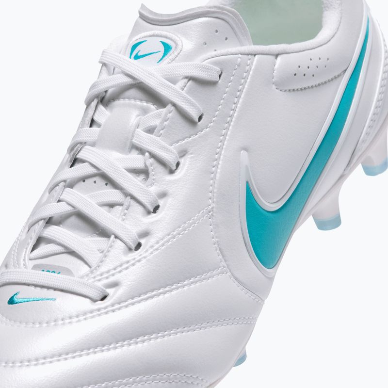 Кросівки футбольні чоловічі Nike Tiempo Ligera Pro FG white/white/energy 6