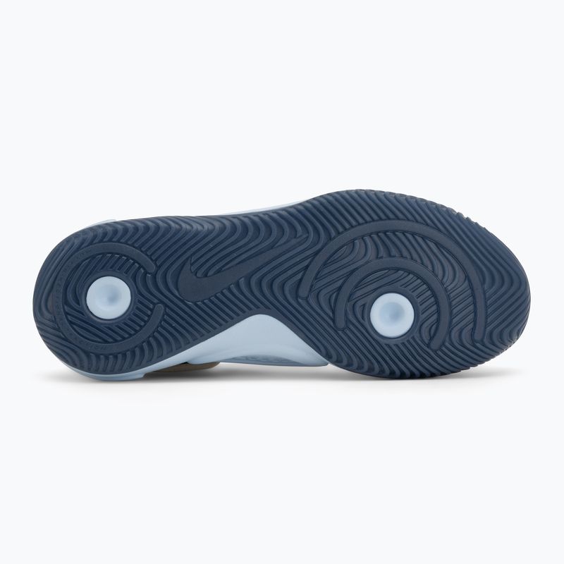Кросівки волейбольні Nike Hyperquick SE coconut milk/diffused blue/hydrogen blue 4