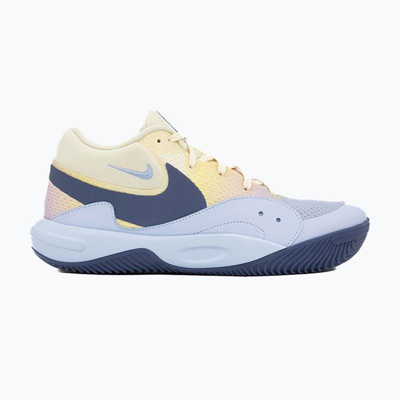 Кросівки волейбольні Nike Hyperset 2 SE coconut milk/diffused blue/hydrogen blue
