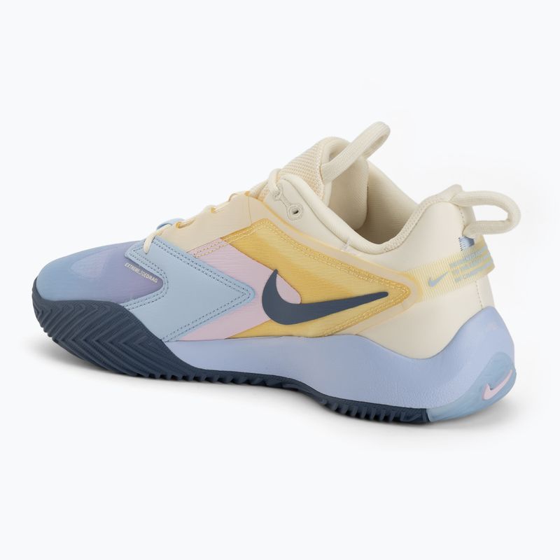 Кросівки волейбольні Nike Zoom Hyperace 3 SE coconut milk/diffused blue/hydrogen blue 3
