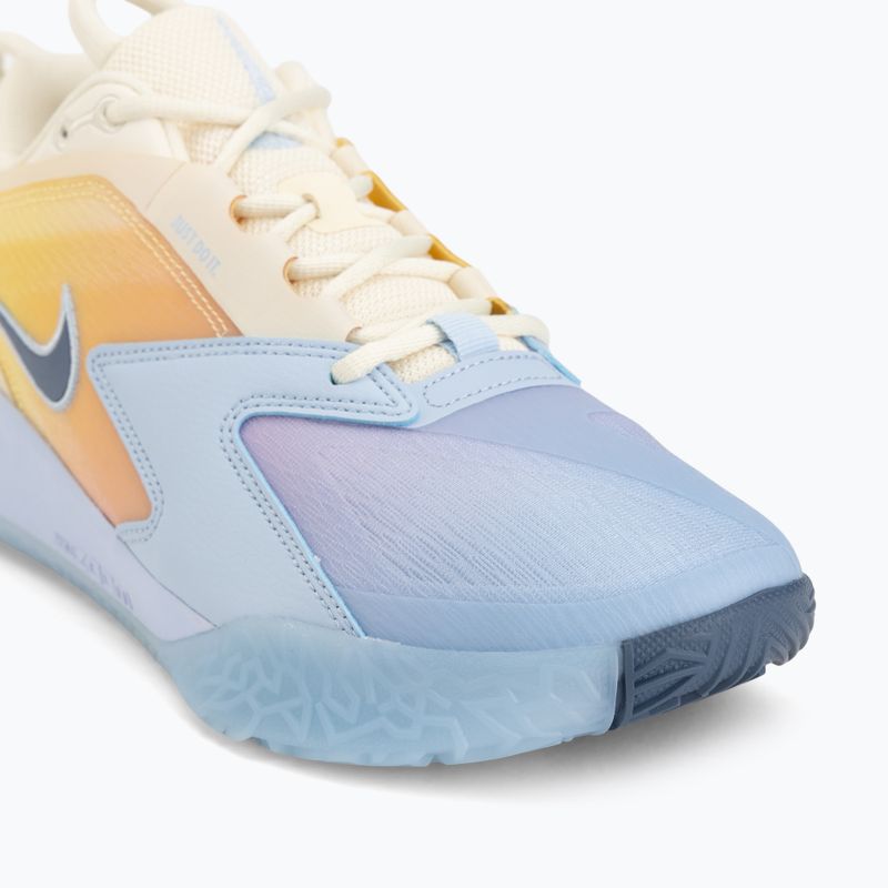 Кросівки волейбольні Nike Zoom Hyperace 3 SE coconut milk/diffused blue/hydrogen blue 7