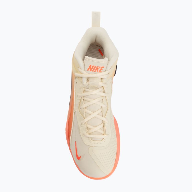 Кросівки волейбольні Nike React Hyperset 2 SE coconout milk/cave purple/hot lava 5