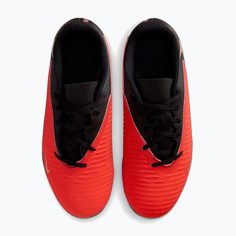 Футбольне взуття дитяче Nike Jr. Phantom 6 Low Club bright crimson/bright crimson/black 3