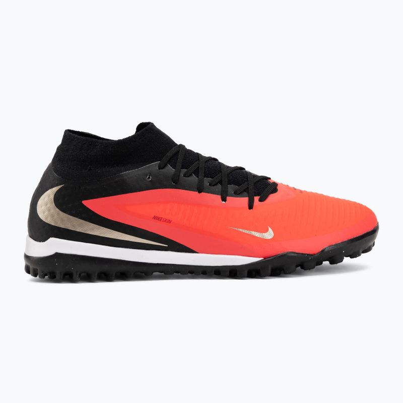 Кросівки футбольні чоловічі Nike Phantom 6 High Academy bright crimson/black/blur 2