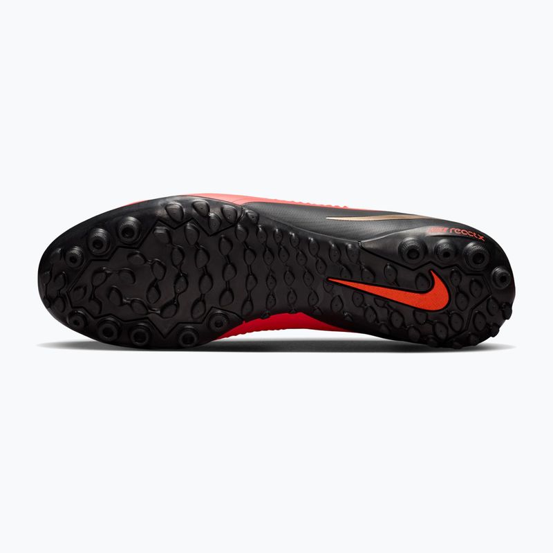 Кросівки футбольні чоловічі Nike Phantom 6 Low Pro bright crimson/black/blur 4