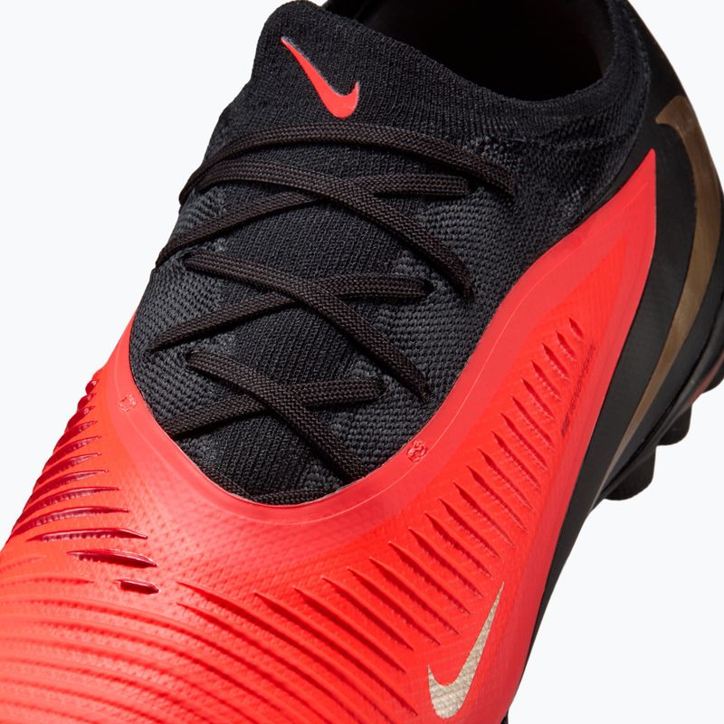 Кросівки футбольні чоловічі Nike Phantom 6 Low Pro bright crimson/black/blur 5