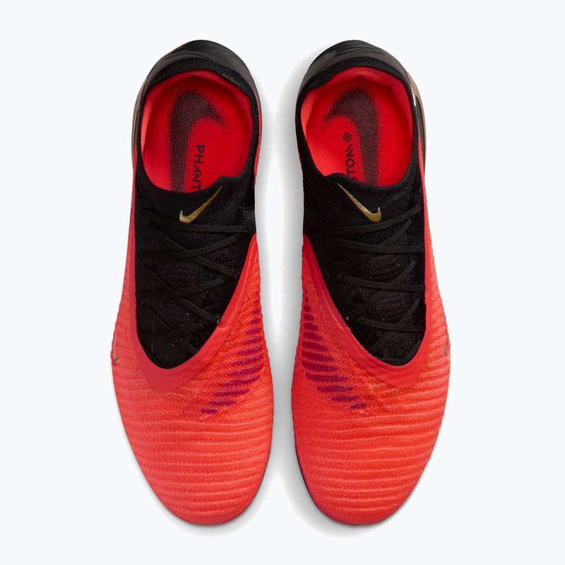 Кросівки футбольні чоловічі Nike Phantom 6 Low Elite bright crimson/black/blur 3