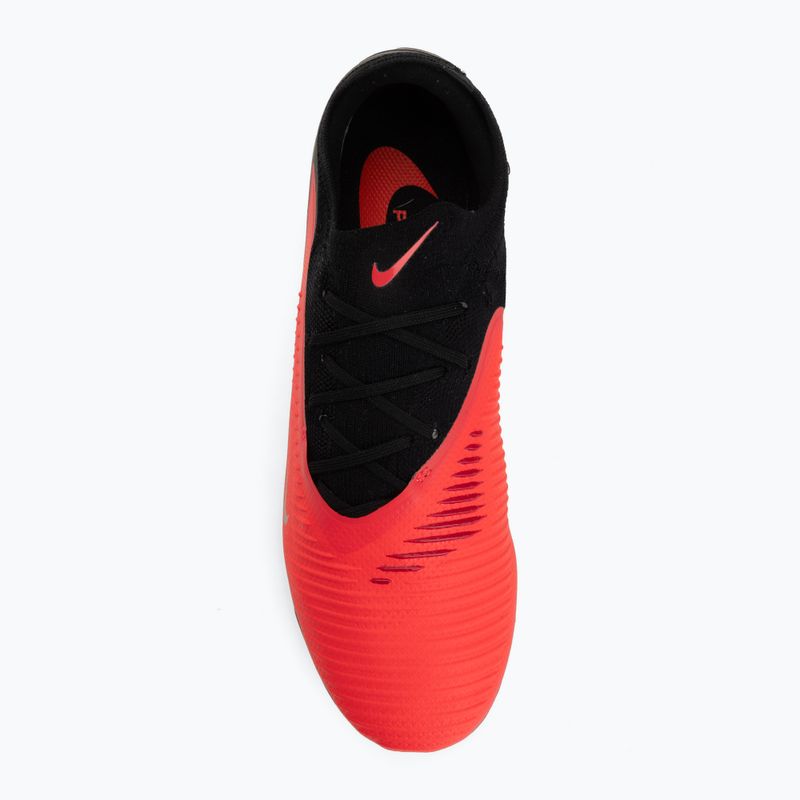 Кросівки футбольні чоловічі Nike Phantom 6 Low Pro bright crimson/black/blur 5