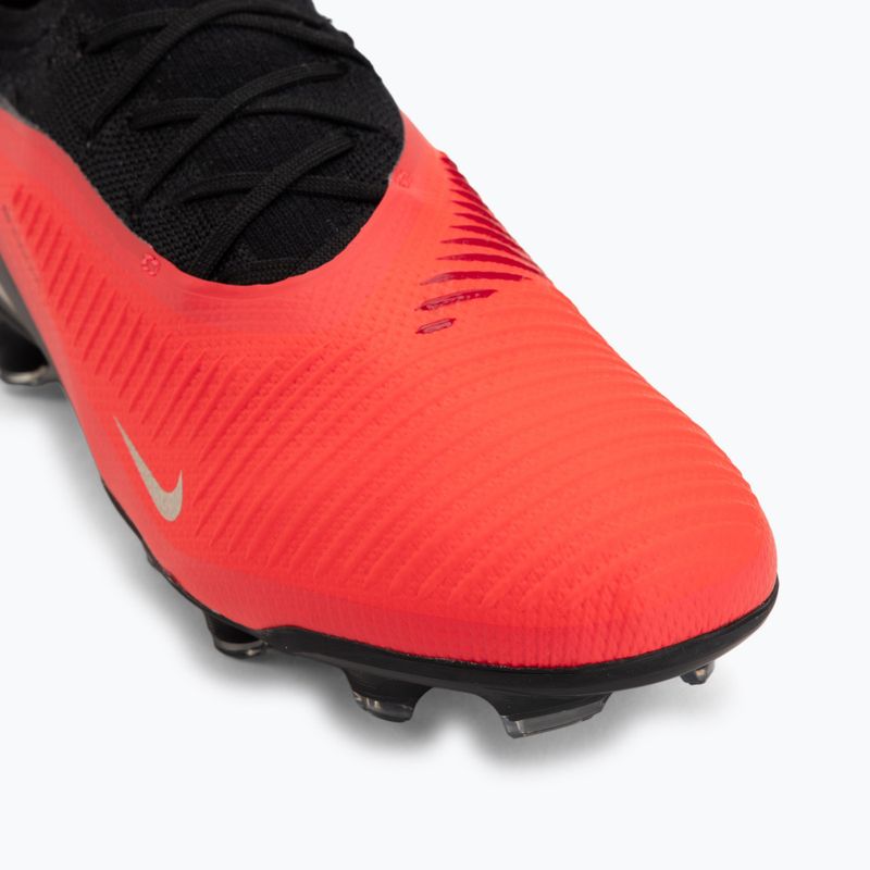 Кросівки футбольні чоловічі Nike Phantom 6 Low Pro bright crimson/black/blur 7