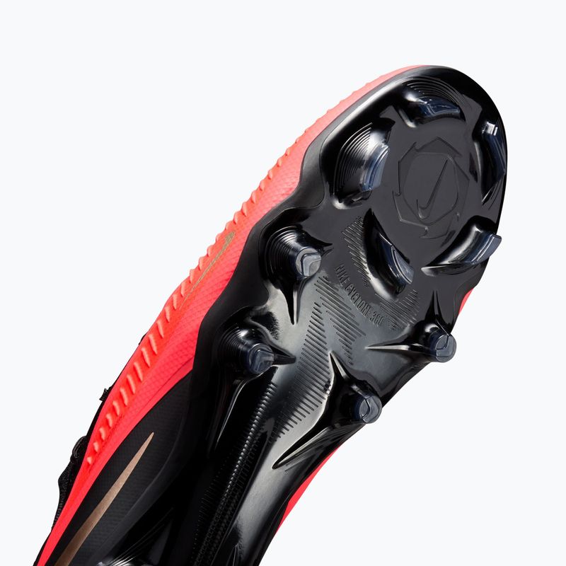Кросівки футбольні чоловічі Nike Phantom 6 Low Pro bright crimson/black/blur 5