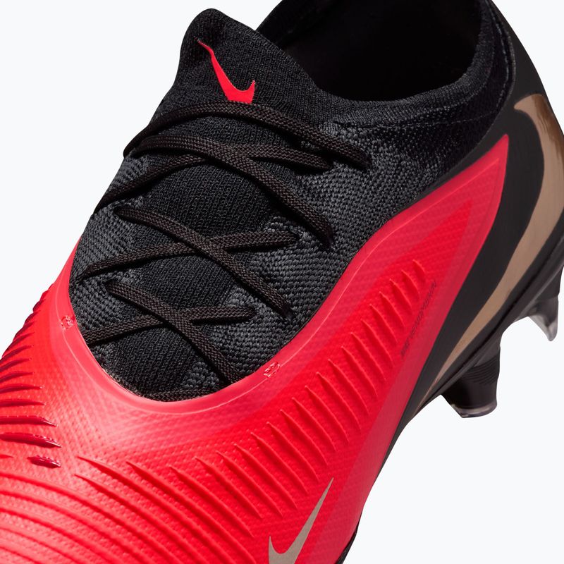 Кросівки футбольні чоловічі Nike Phantom 6 Low Pro bright crimson/black/blur 6
