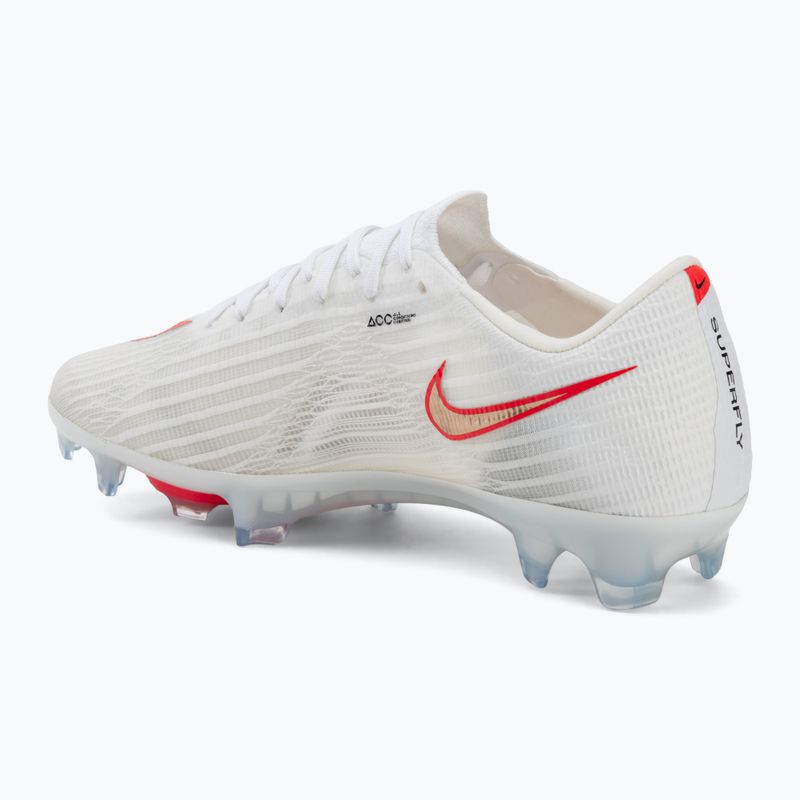 Кросівки футбольні чоловічі Nike Mercurial Superfly 11 Elite white/bright crimson/blur 3