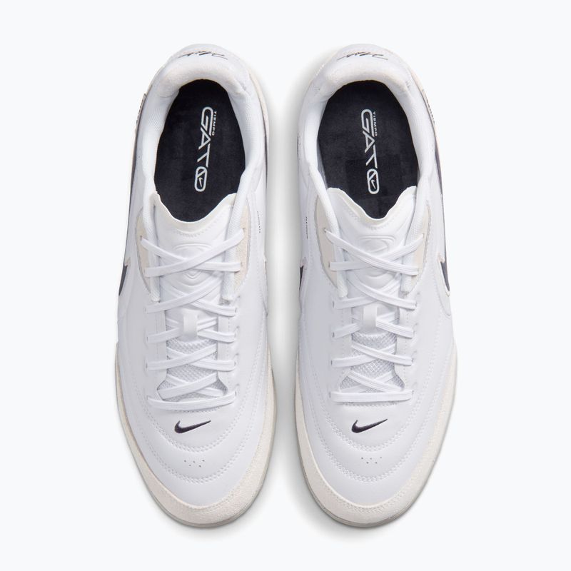 Кросівки футбольні чоловічі Nike Streetgato white/moon particle/gridiron 3