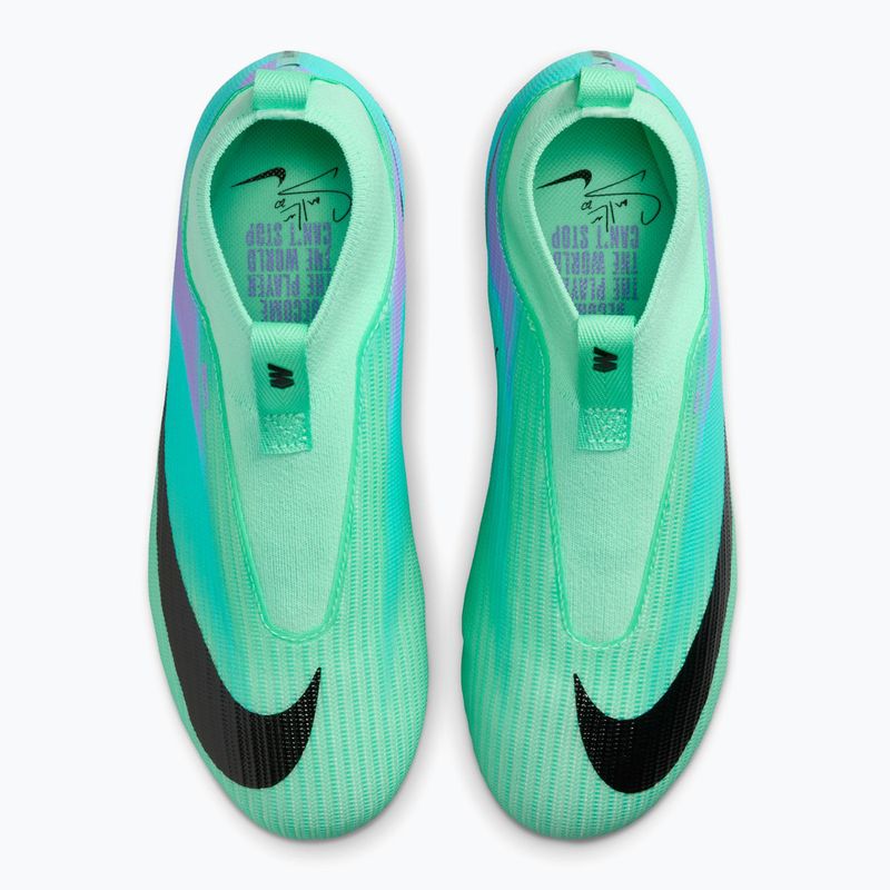 Футбольне взуття дитяче Nike Jr. Mercurial Superfly 11 Academy green glow/black 4