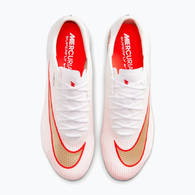 Кросівки футбольні чоловічі Nike Mercurial Superfly 11 Pro white/bright crimson/blur 4