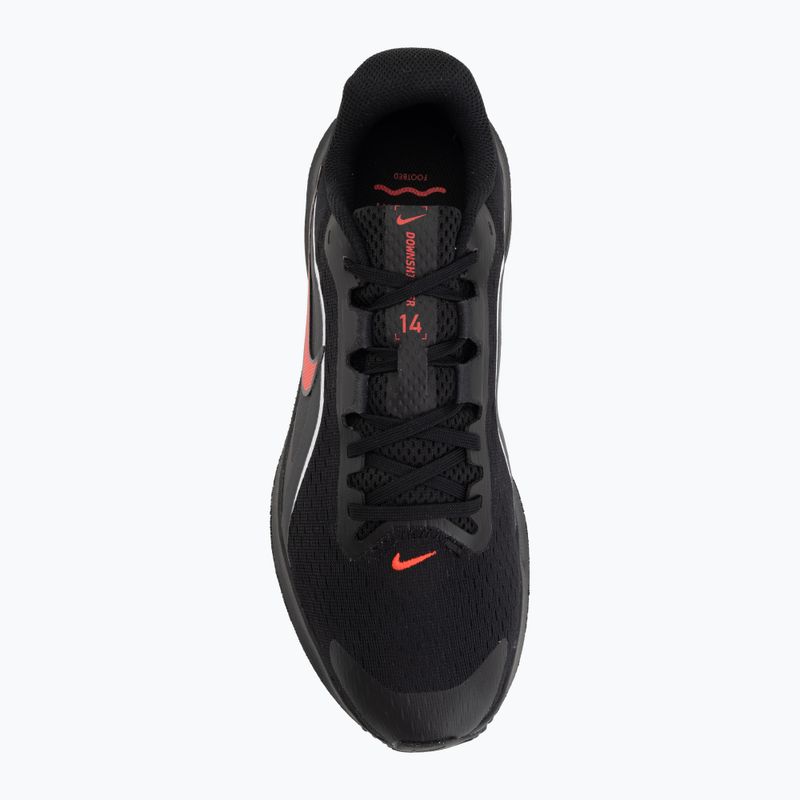 Кросівки для бігу чоловічі Nike Downshifter 14 black/anthracite/white/red orbit 5