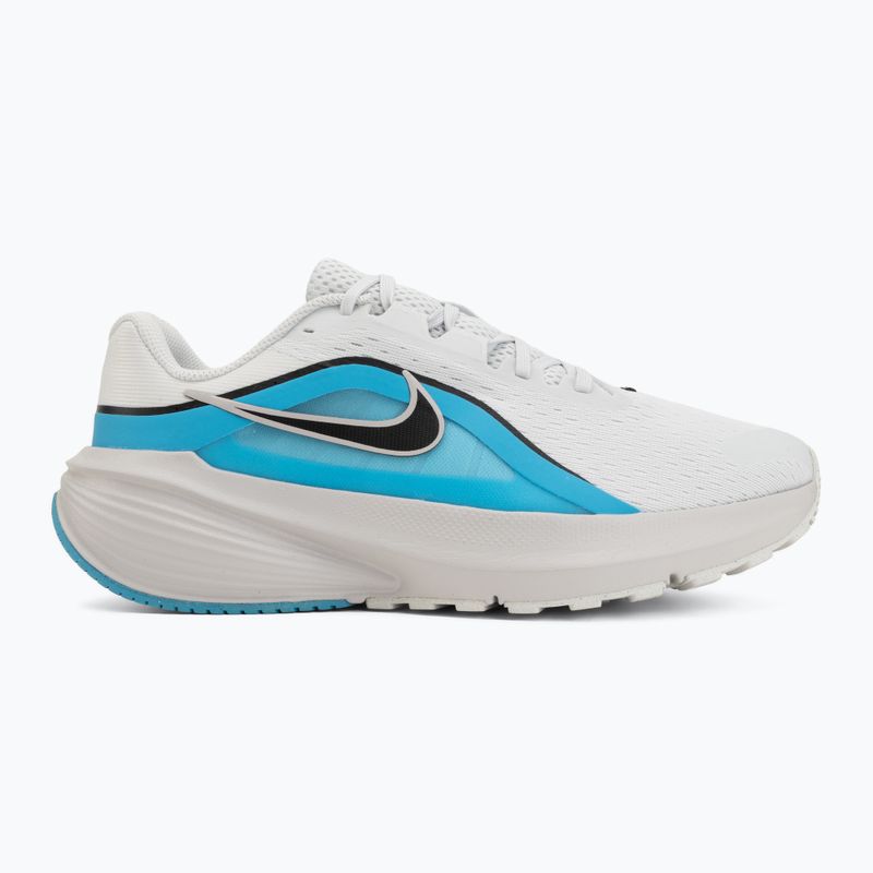 Кросівки для бігу чоловічі Nike Downshifter 14 off white/light current blue/black 2