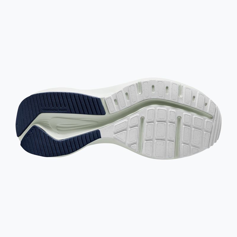 Кросівки для бігу чоловічі Nike Downshifter 14 white/midnight navy/green spark 3