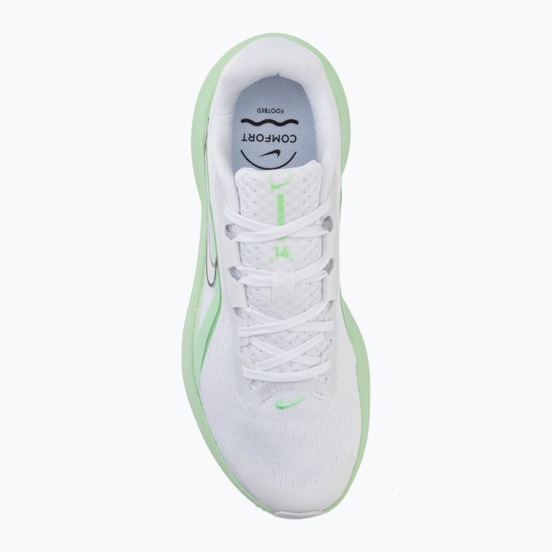 Кросівки для бігу жіночі Nike Downshifter 14 white/cucumber calm/illusion green/white 5