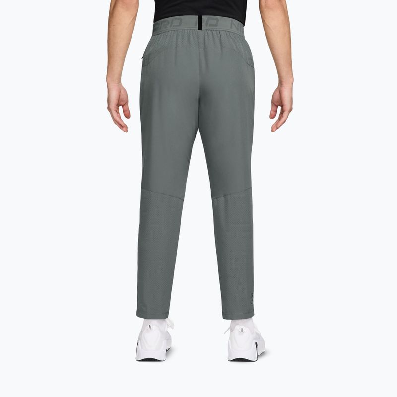 Штани чоловічі Nike Pro Training smoke grey/black 2