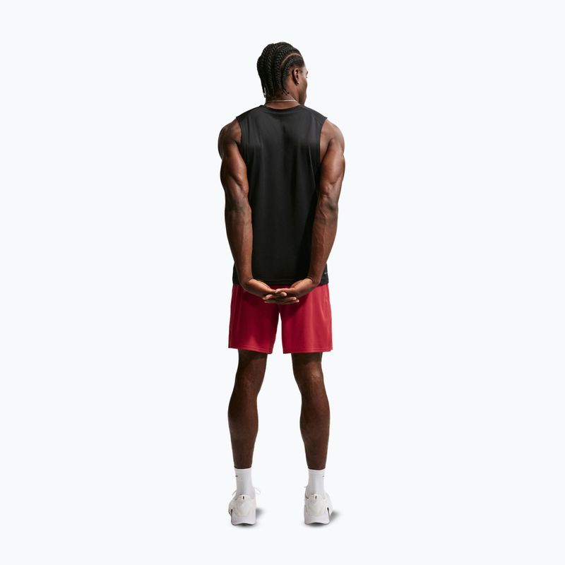 Шорти для тренувань чоловічі Nike Flex tough red/black 2