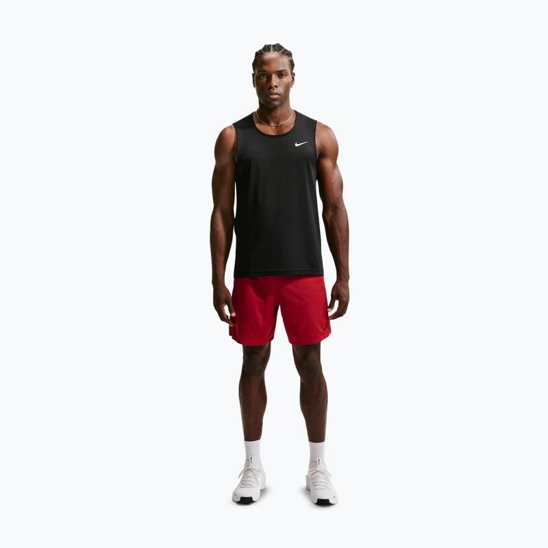 Шорти для тренувань чоловічі Nike Flex tough red/black 7