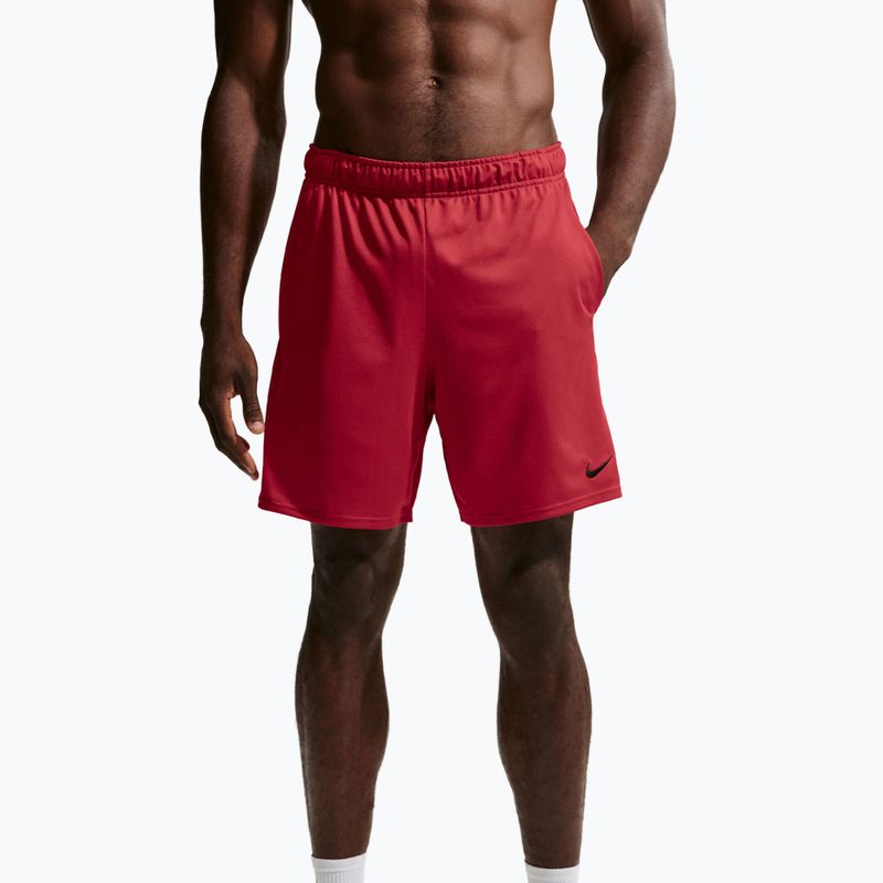 Шорти для тренувань чоловічі Nike Flex tough red/black 3