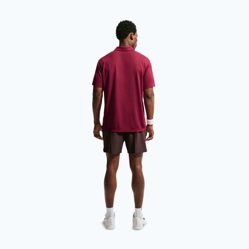 Футболка тенісна чоловіча Nike Court Dri-FIT Team Red/White 3